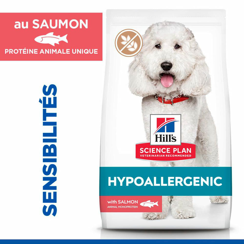 Canine Hypoallergenic Medium Breed saumon