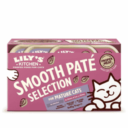 Smooth Paté Selection for Mature Cats