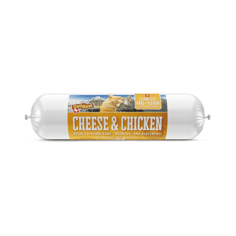 Cat Cheese & Chicken Wurst