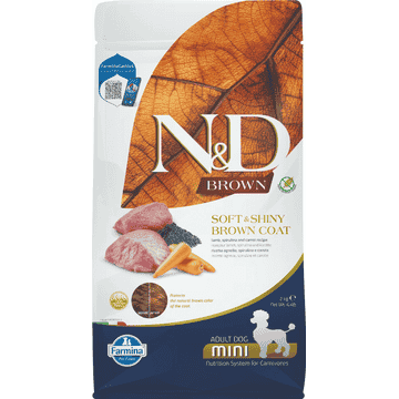 Canine Adult Mini Lamm, Karotte & Spirulina