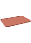 Tapis pour écuelle Bevel, terracotta