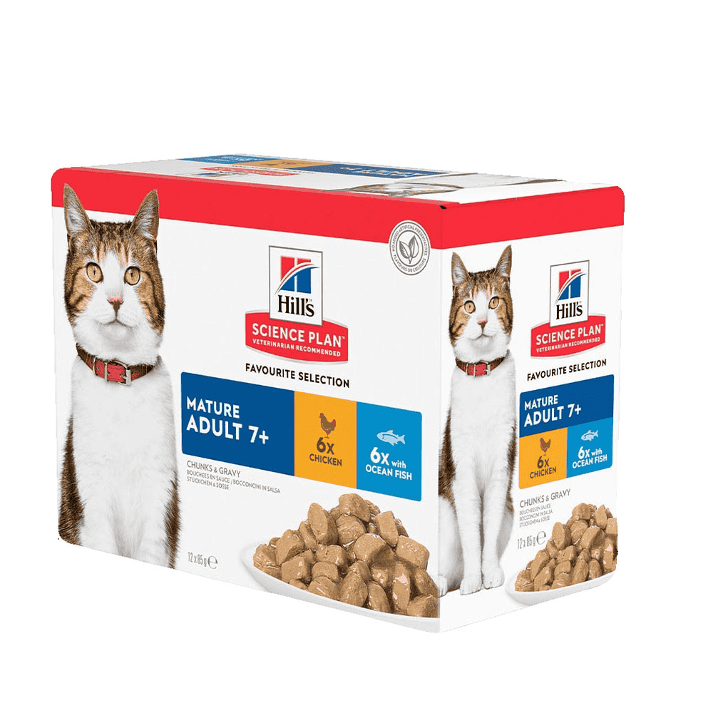 Feline Favourite Selection Mature Adult 7+ - Frischebeutel