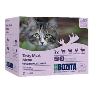 Cat Pouch Häppchen in Sauce Fleisch-Menü