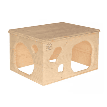 Grotte pour lapins