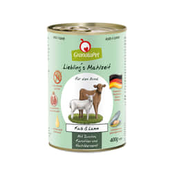 Hund - Liebling's Mahlzeit Kalb &amp; Lamm