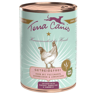 Menu sans céréales, poulet
