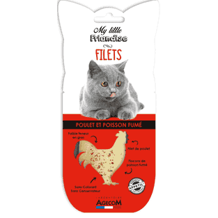 Poulet et poisson fumé