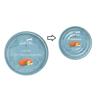 Famousse Katze getreidefrei Lachs