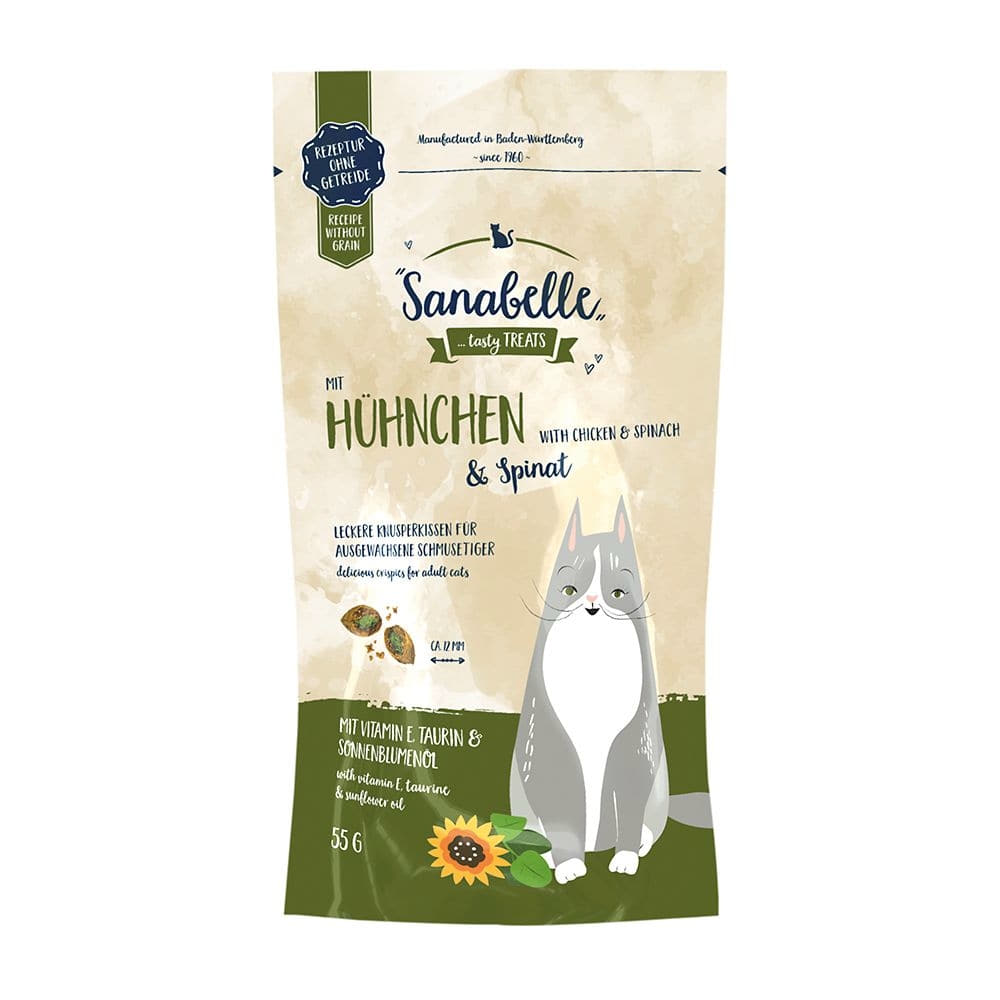 Friandise Poulet et Epinards