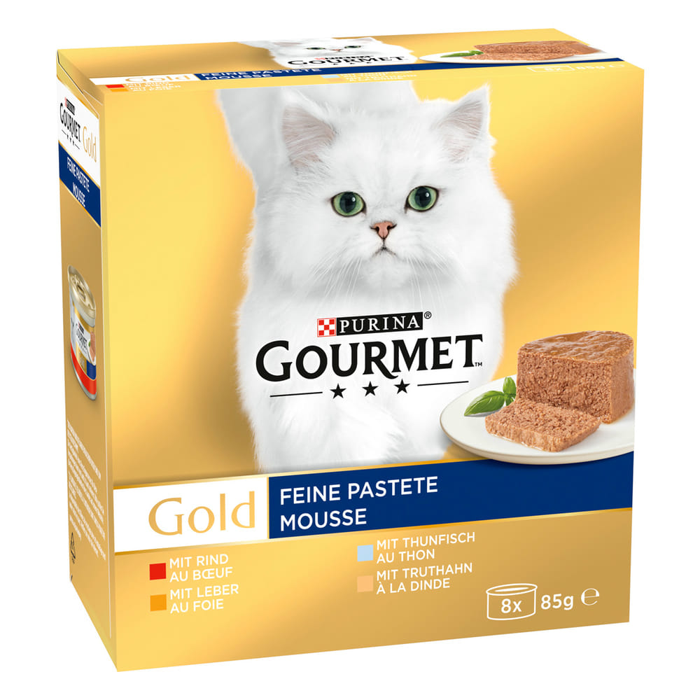 Gold Feine Pastete 8x85g