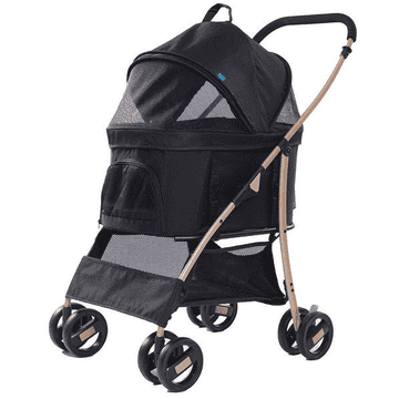 Poussette pour chien Leopet