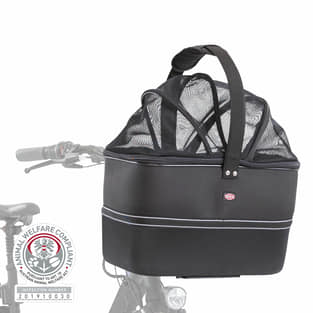 Panier avant pour vélo avec filet