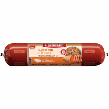 Nassfuttermenü Magere Pute Sensitiv Single Protein