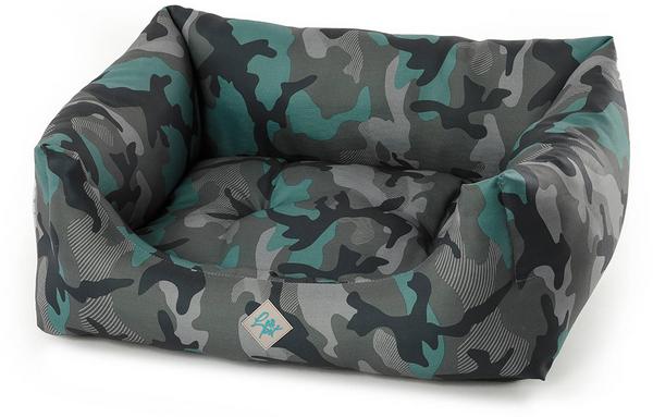 Camouflage dog bed