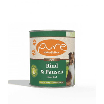 Menu pour chien Bœuf avec panse
