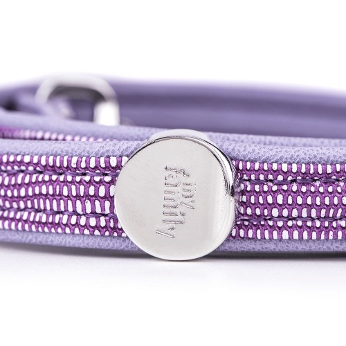 Saint Tropez Similpelle laisse de chien en cuir synthétique violet