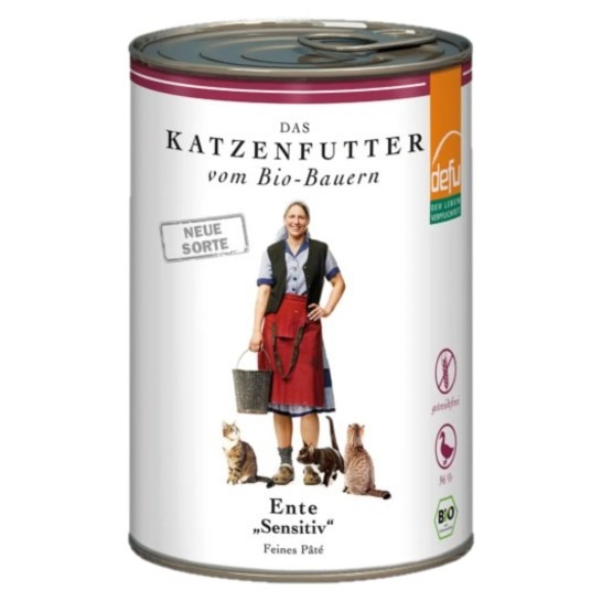 Cat Organic Duck Sensitive Pâté