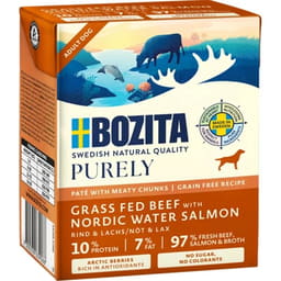 Dog NF Tetra Purely Paté, saumon