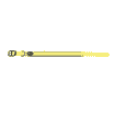 NEON collier, jaune L