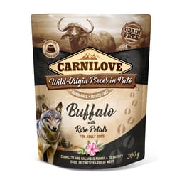 Buffle et pétales de rose Wet