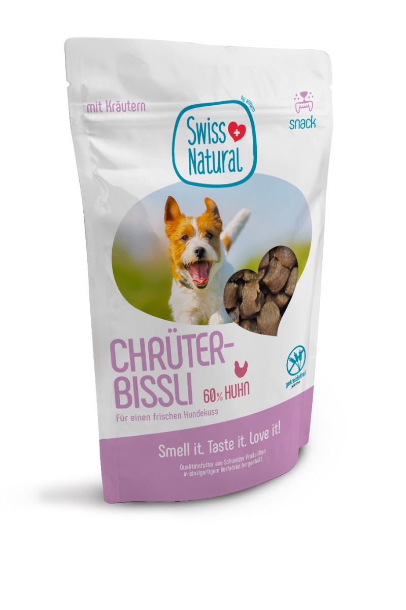 Friandise pour chiens "Chrüterbissli"