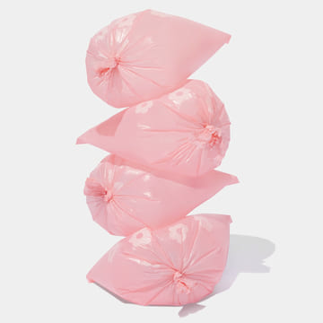 Flora poop bag dispenser set, 7 rolls