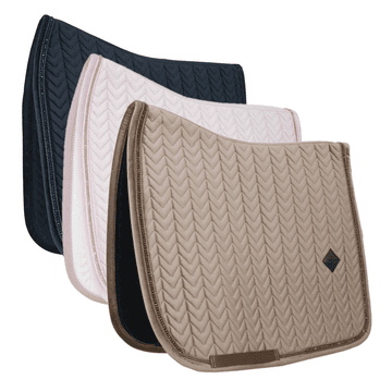 Chabraque de dressage en velours Pearls