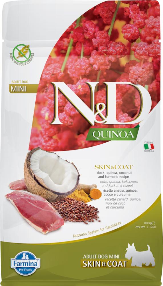 Canine Adult Mini Quinoa Skin & Coat Ente, Kokos