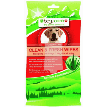 bogacare Clean & Fresh Wipes chien