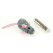 Souris en peluche avec réservoir catnip