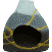 Höhle Vase Schwarz