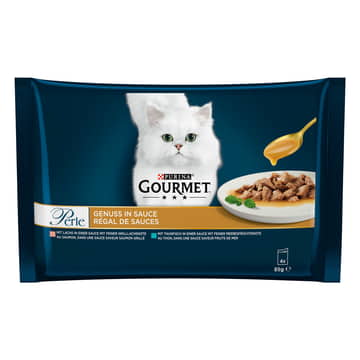 Perle Genuss in Sauce mit Fisch