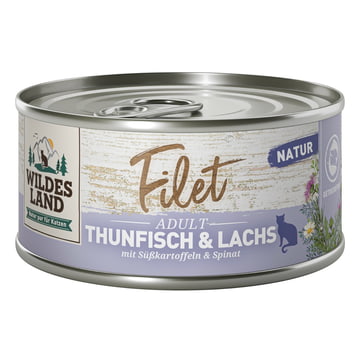 Feline Filet Adult Thunfisch & Lachs mit Süsskartoffeln