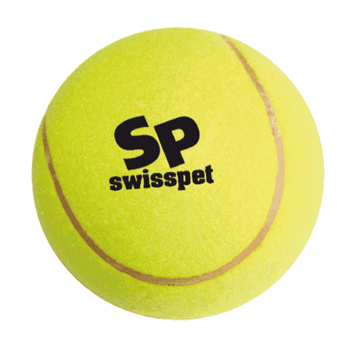 swisspet Smash&Play Balle de tennis, 2 pcs., d = 6cm