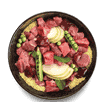 Lamm - Adulte Agneau avec millet