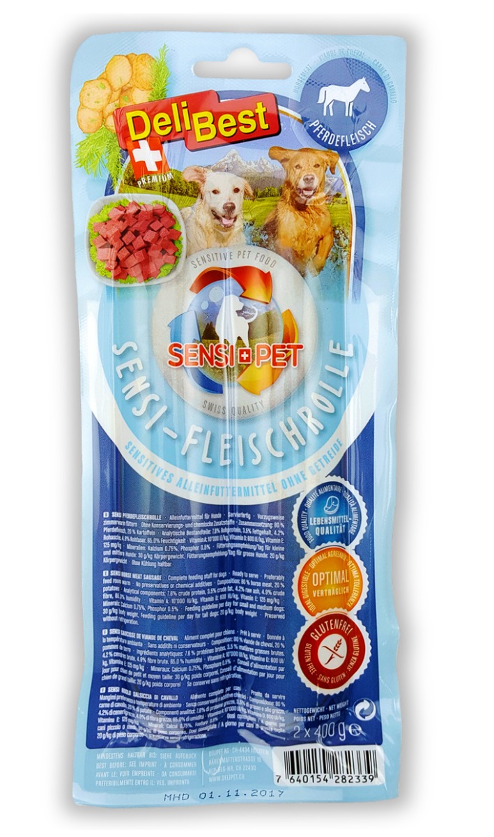 Sensi Pet Fleischrolle Pferd