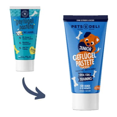 Junior Geflügelpastete (pâté de volaille Junior pour chiens)