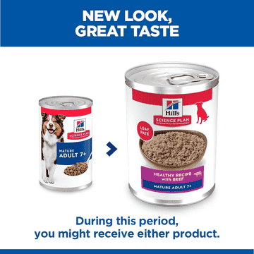 Canine Mature Adult 7+ Beef - Can