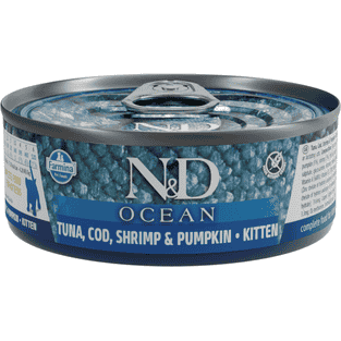 Feline Kitten Ocean - Thunfisch, Kabeljau, Garnelen & Kürbis