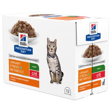 Feline c/d Multicare Stress Weight Urinary + Metabolic - Sachet