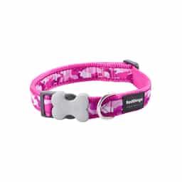 Collier Design Camouflage Hot Pink