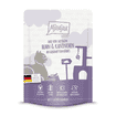 DUO von saftigem Hühnchen & Kaninchen an gedämpftem Kürbis (poulet, lapin & courges)