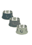 Ecuelle pour chiens à longues oreilles, acier inox/plastique