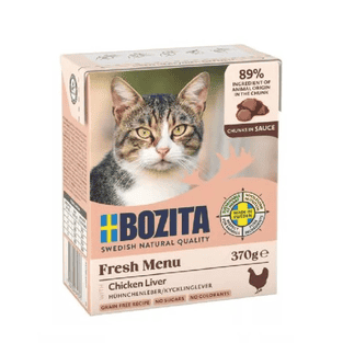 Cat Häppchen in Sauce mit Hühnchenleber