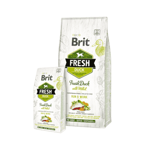 Fresh Dog - Active dogs - Fresh Duck with Millet - Adult Run & Work