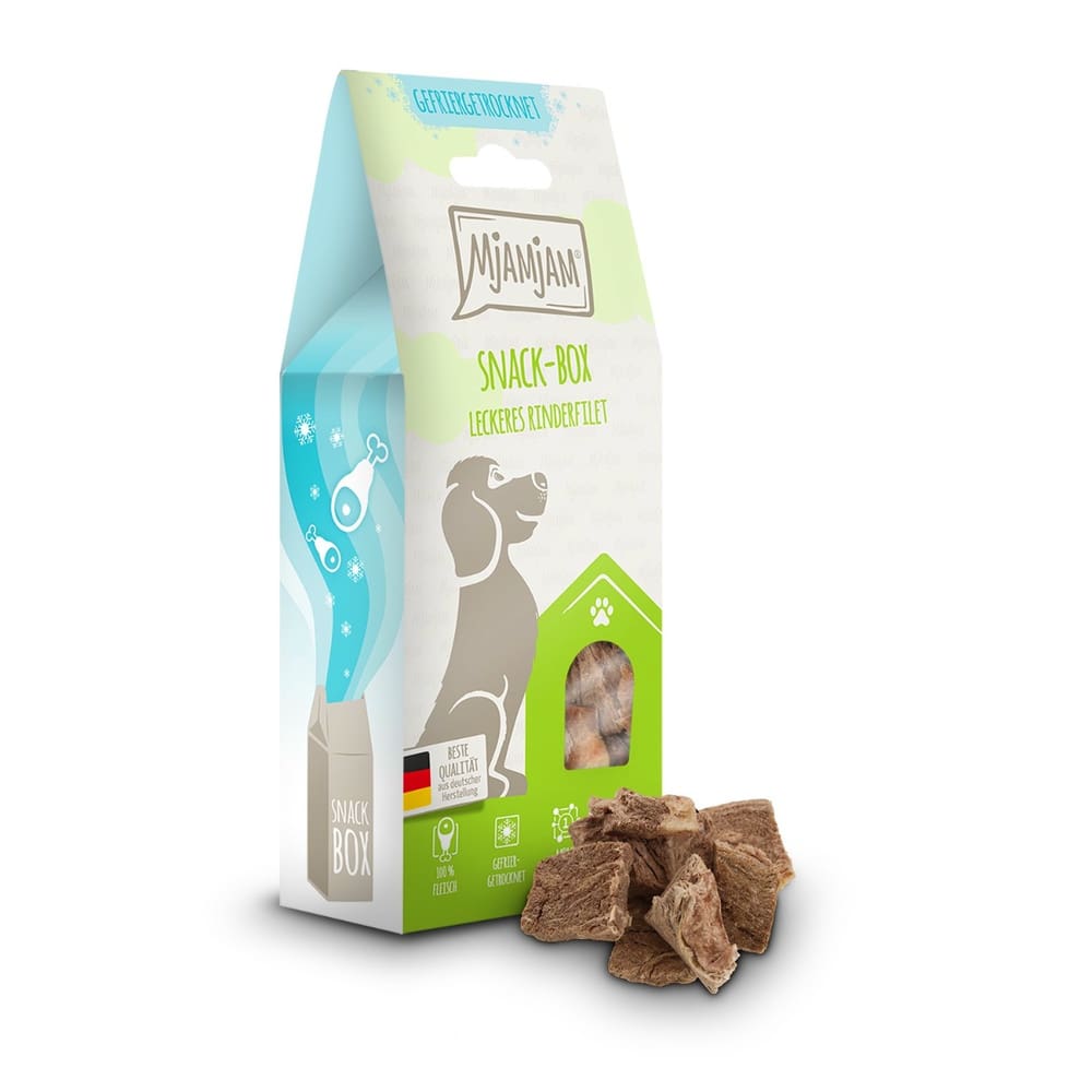 Dog Snack Box leckeres Rinderfilet (Filet de bœuf)