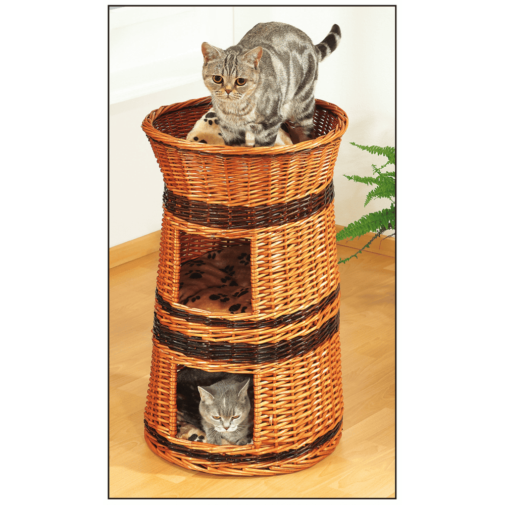 Double tour habitable pour chats