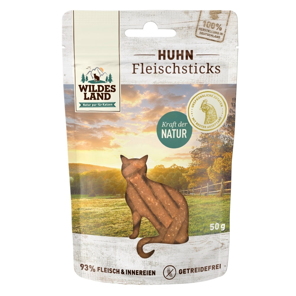 Feline meat sticks