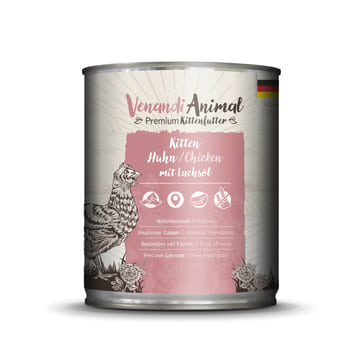 Kitten - Huhn mit Lachsöl