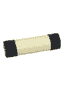 Säule Sisal mit Plüsch Ø 15 x 35cm (M10), grau